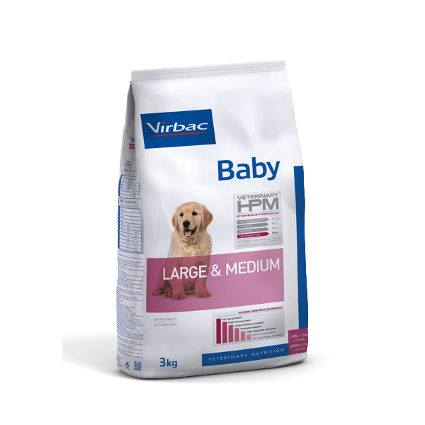 Baby Dog- Large&Medium - 3 kg